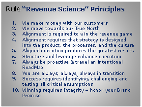 eBook Section 11: “Revenue Science™” Rules & Tools for the 21st Century