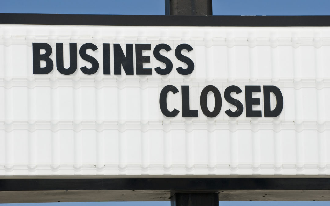 Another Business Failure